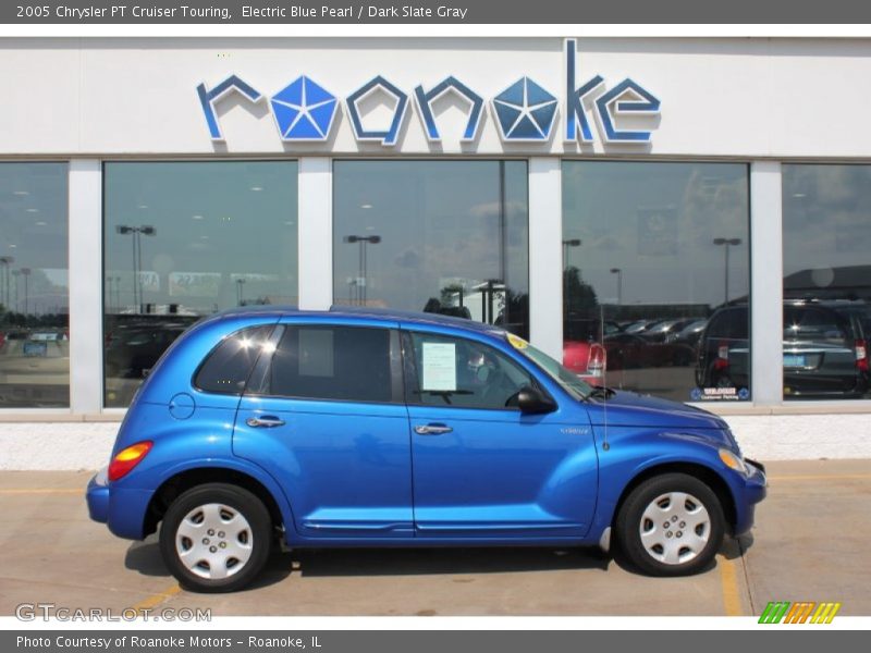 Electric Blue Pearl / Dark Slate Gray 2005 Chrysler PT Cruiser Touring