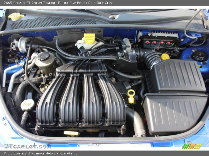 Electric Blue Pearl / Dark Slate Gray 2005 Chrysler PT Cruiser Touring