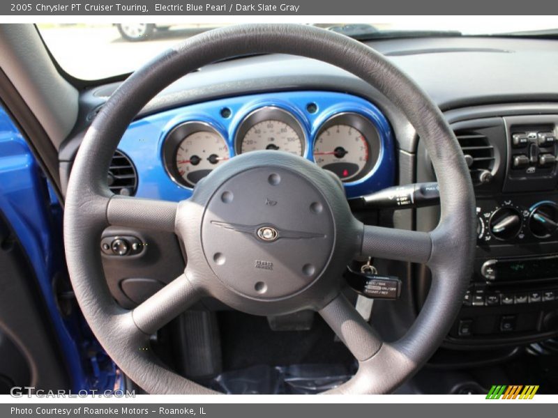 Electric Blue Pearl / Dark Slate Gray 2005 Chrysler PT Cruiser Touring