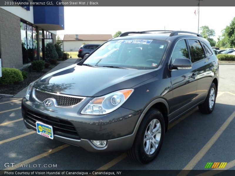 Carbon Steel Mist / Black 2010 Hyundai Veracruz GLS