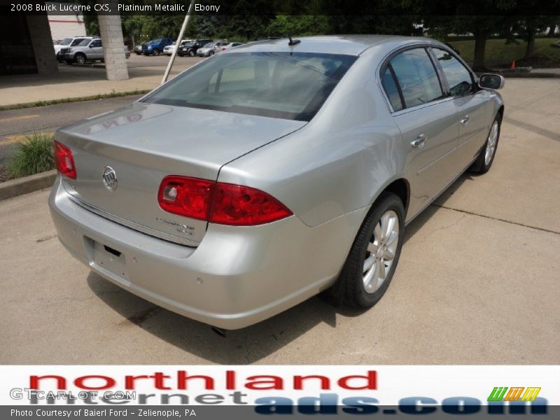 Platinum Metallic / Ebony 2008 Buick Lucerne CXS