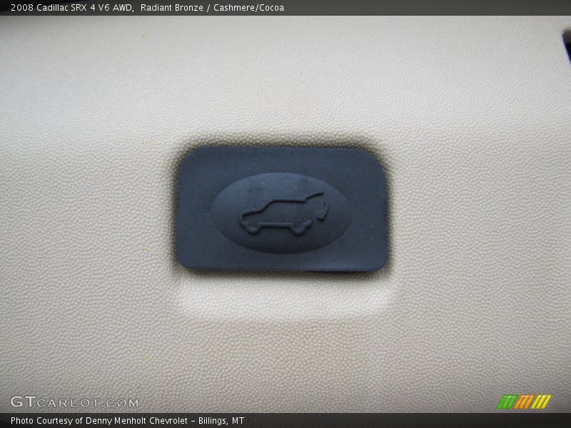 Radiant Bronze / Cashmere/Cocoa 2008 Cadillac SRX 4 V6 AWD