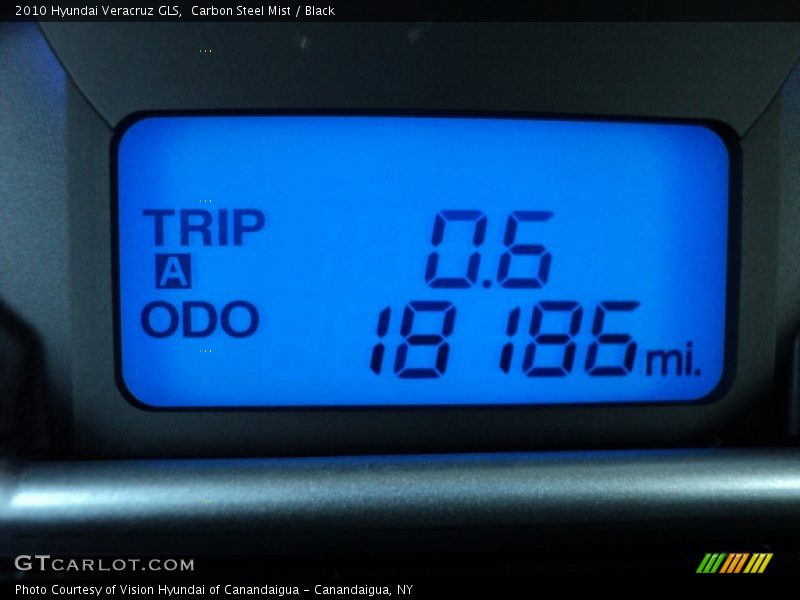 Carbon Steel Mist / Black 2010 Hyundai Veracruz GLS