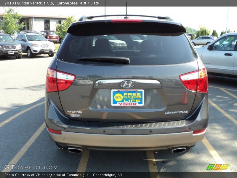 Carbon Steel Mist / Black 2010 Hyundai Veracruz GLS