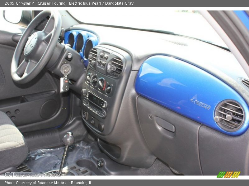 Electric Blue Pearl / Dark Slate Gray 2005 Chrysler PT Cruiser Touring