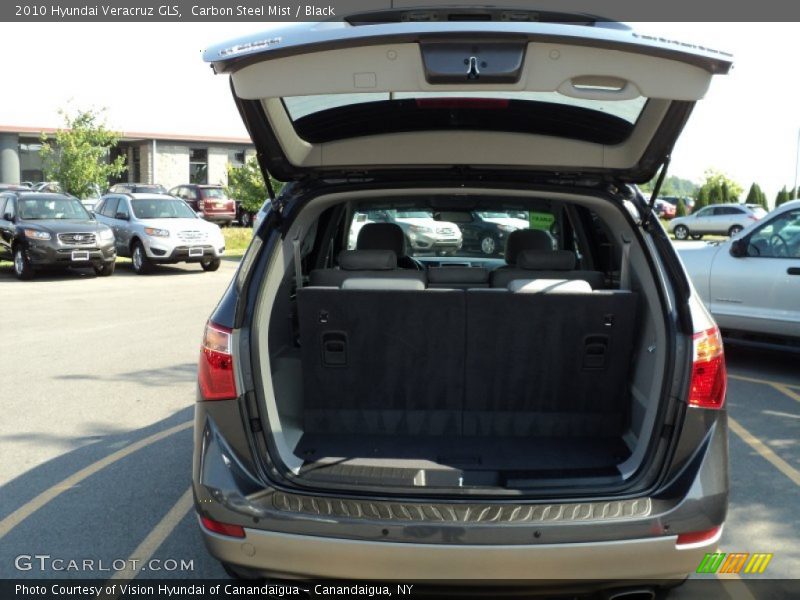 Carbon Steel Mist / Black 2010 Hyundai Veracruz GLS