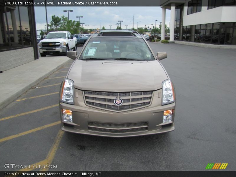 Radiant Bronze / Cashmere/Cocoa 2008 Cadillac SRX 4 V6 AWD