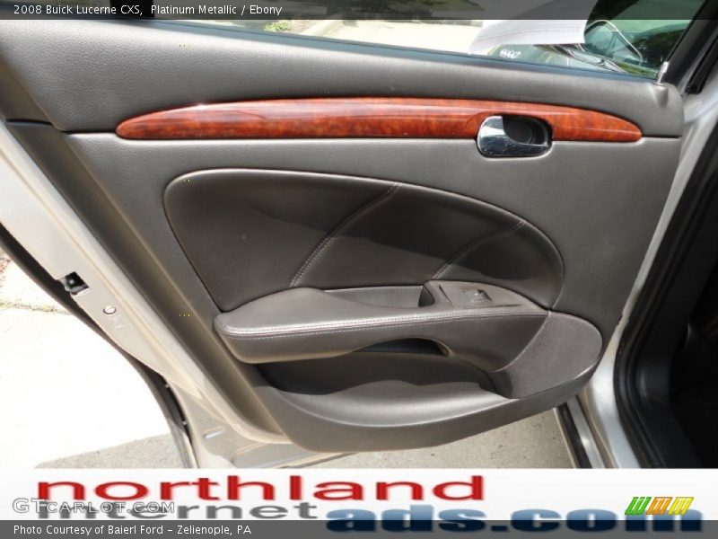 Platinum Metallic / Ebony 2008 Buick Lucerne CXS