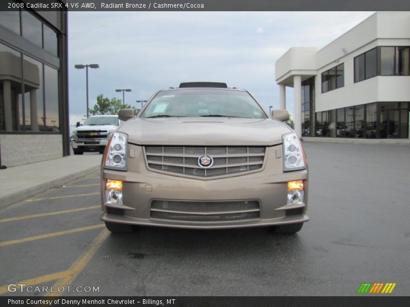 Radiant Bronze / Cashmere/Cocoa 2008 Cadillac SRX 4 V6 AWD