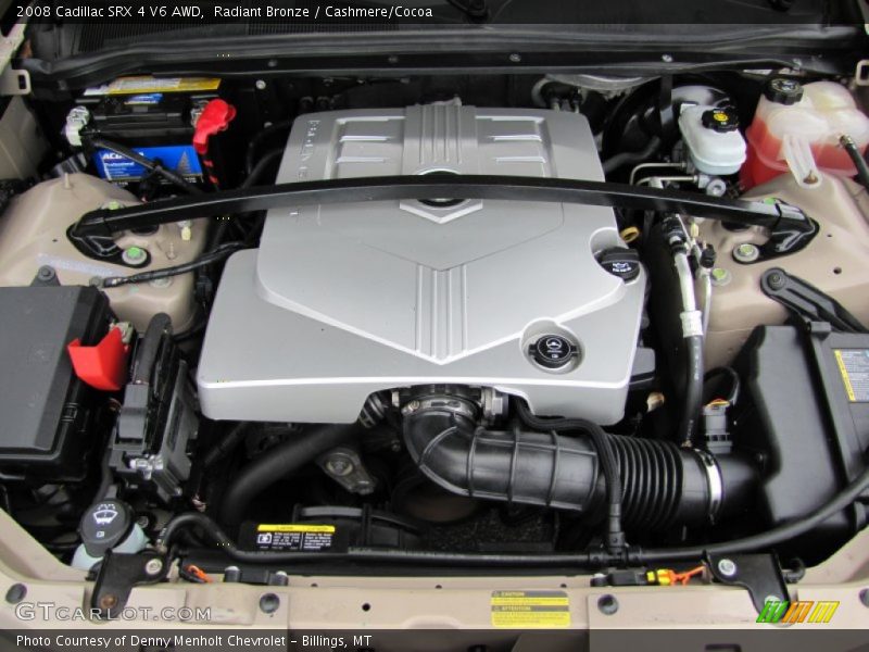 Radiant Bronze / Cashmere/Cocoa 2008 Cadillac SRX 4 V6 AWD