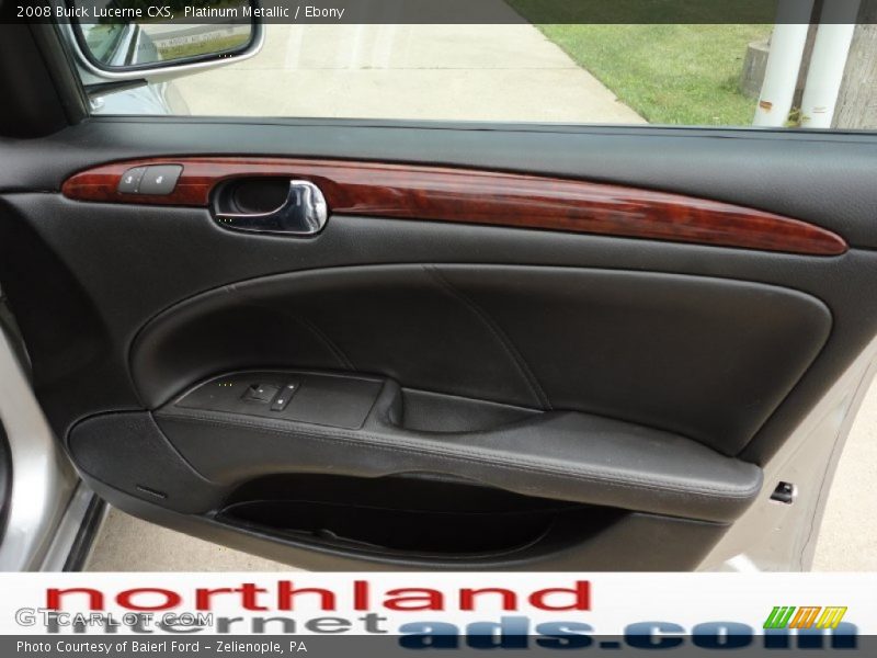 Platinum Metallic / Ebony 2008 Buick Lucerne CXS