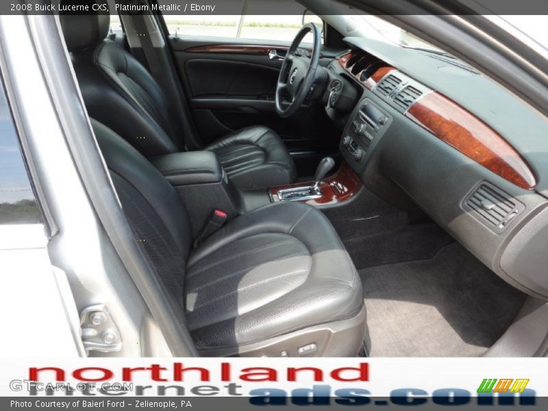 Platinum Metallic / Ebony 2008 Buick Lucerne CXS