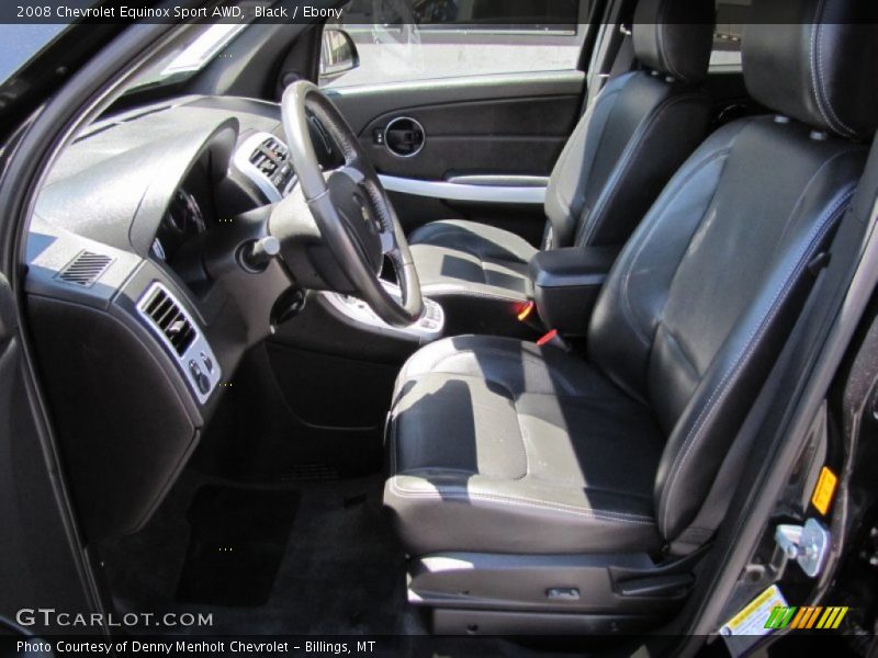 Black / Ebony 2008 Chevrolet Equinox Sport AWD