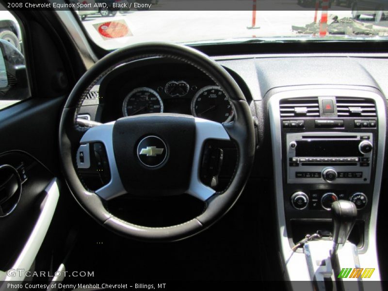 Black / Ebony 2008 Chevrolet Equinox Sport AWD