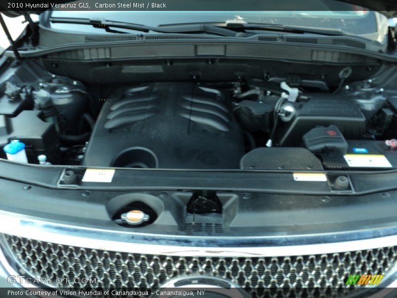 Carbon Steel Mist / Black 2010 Hyundai Veracruz GLS