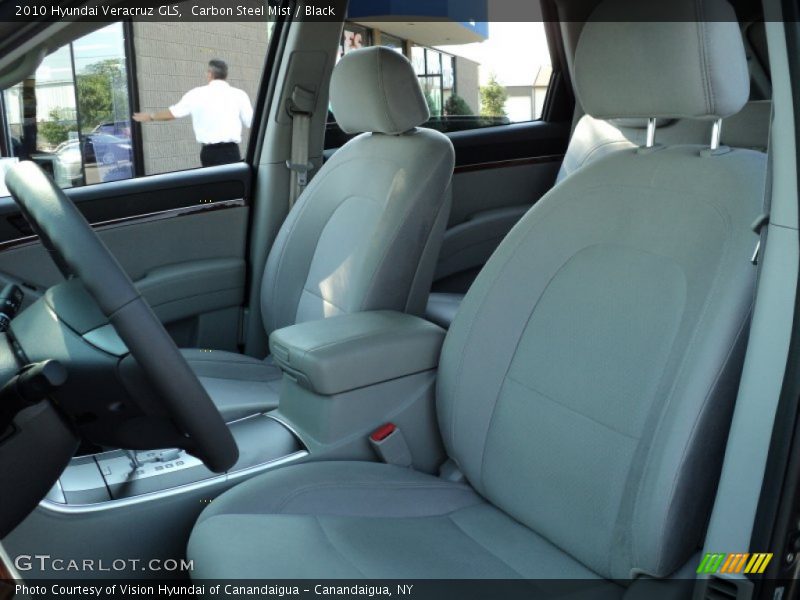 Carbon Steel Mist / Black 2010 Hyundai Veracruz GLS