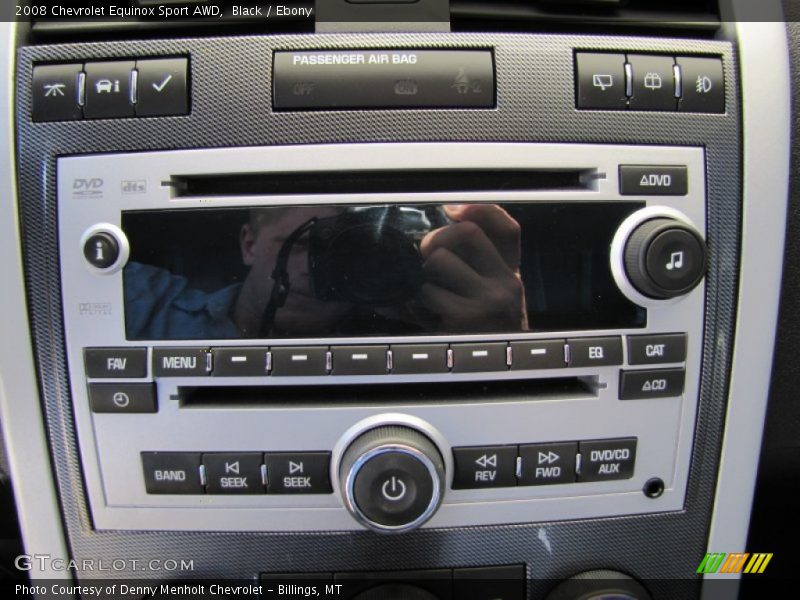 Controls of 2008 Equinox Sport AWD