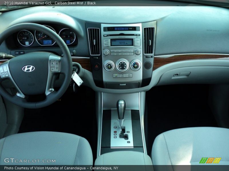 Carbon Steel Mist / Black 2010 Hyundai Veracruz GLS