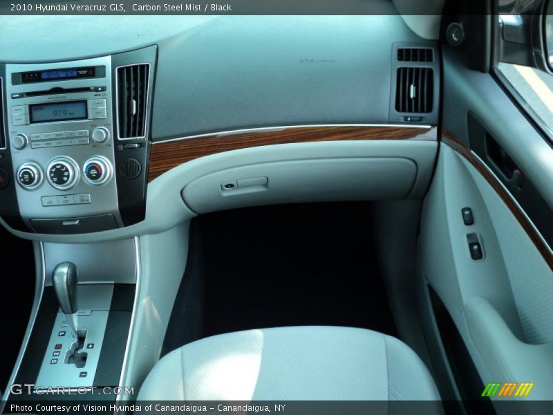 Carbon Steel Mist / Black 2010 Hyundai Veracruz GLS