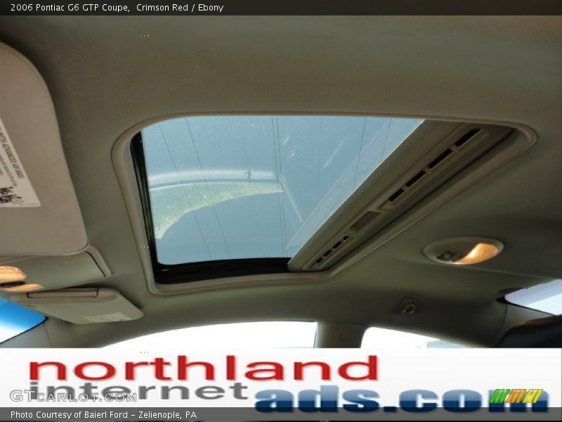 Crimson Red / Ebony 2006 Pontiac G6 GTP Coupe