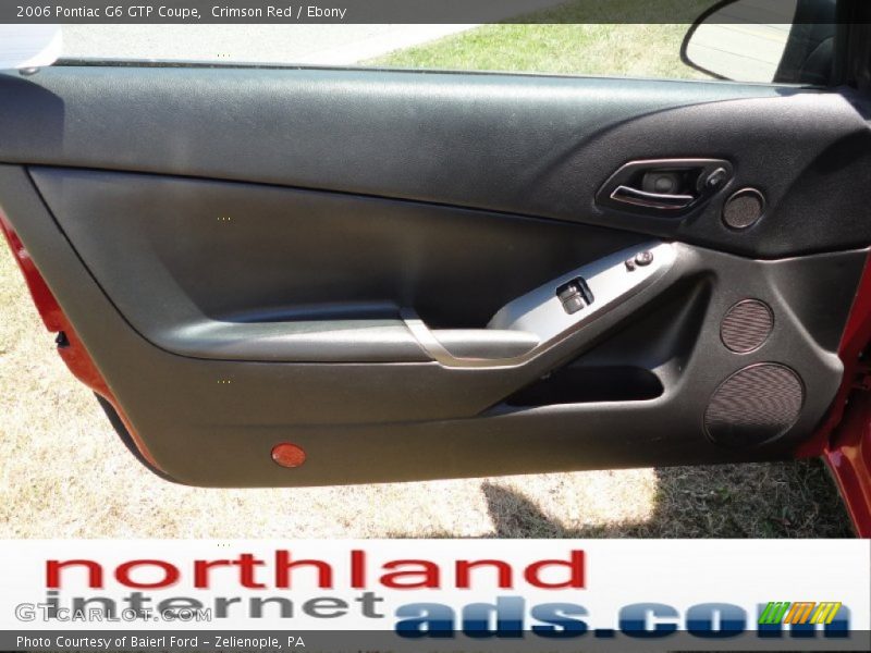 Crimson Red / Ebony 2006 Pontiac G6 GTP Coupe