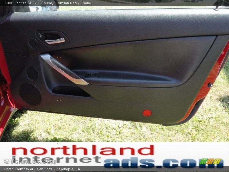 Crimson Red / Ebony 2006 Pontiac G6 GTP Coupe