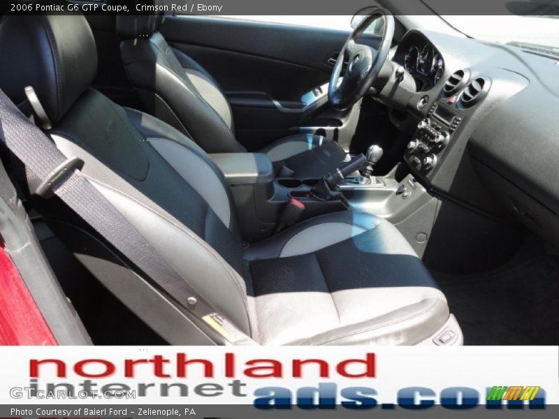 Crimson Red / Ebony 2006 Pontiac G6 GTP Coupe