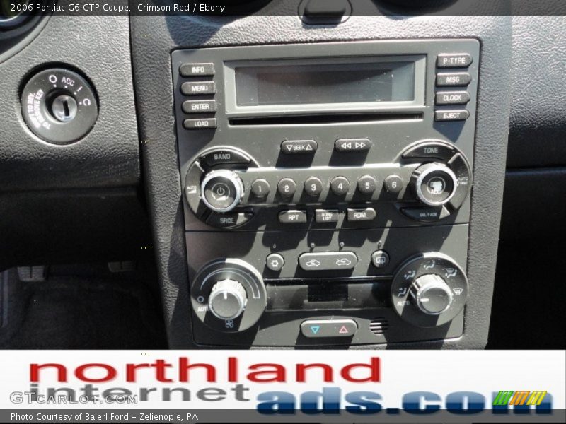 Crimson Red / Ebony 2006 Pontiac G6 GTP Coupe