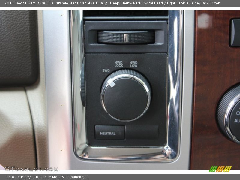 Controls of 2011 Ram 3500 HD Laramie Mega Cab 4x4 Dually
