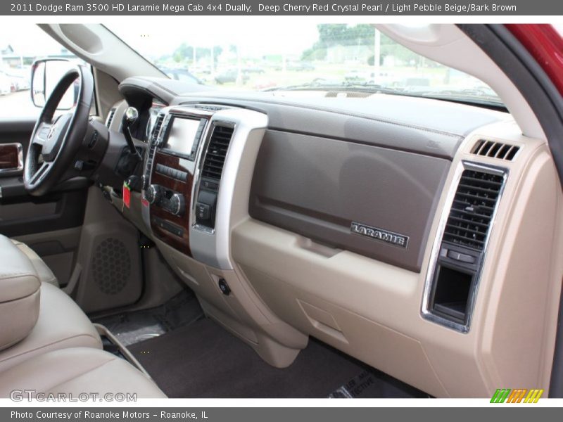 Dashboard of 2011 Ram 3500 HD Laramie Mega Cab 4x4 Dually