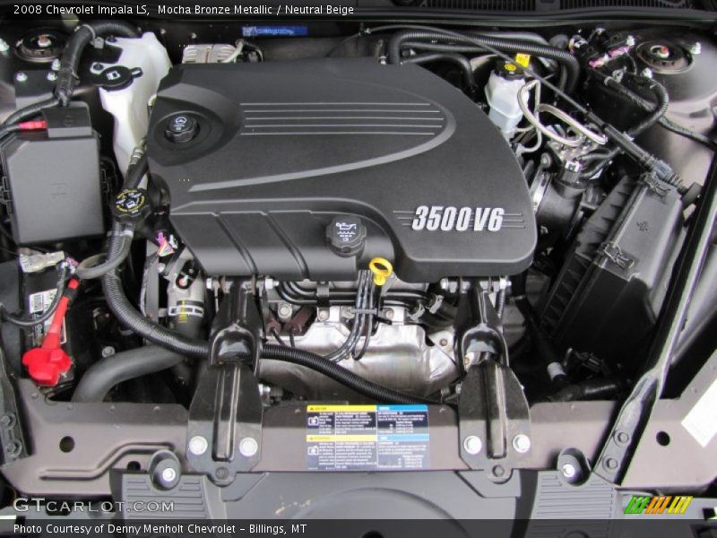 Mocha Bronze Metallic / Neutral Beige 2008 Chevrolet Impala LS
