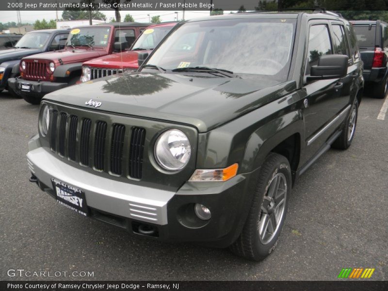 Jeep Green Metallic / Pastel Pebble Beige 2008 Jeep Patriot Limited 4x4
