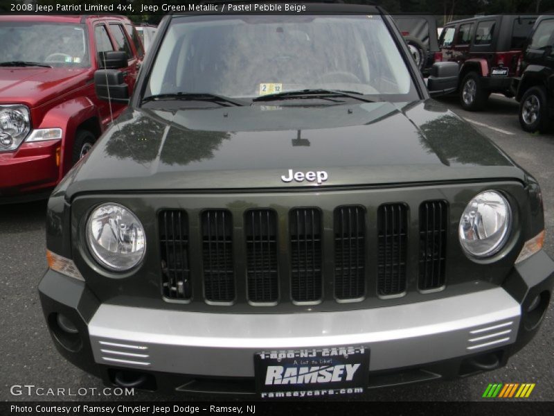 Jeep Green Metallic / Pastel Pebble Beige 2008 Jeep Patriot Limited 4x4