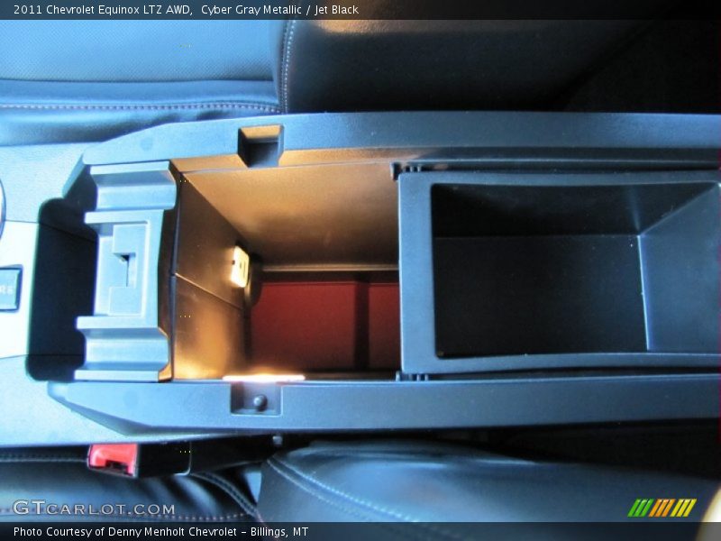 Cyber Gray Metallic / Jet Black 2011 Chevrolet Equinox LTZ AWD