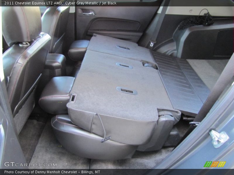 Cyber Gray Metallic / Jet Black 2011 Chevrolet Equinox LTZ AWD