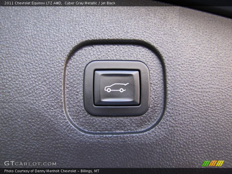 Cyber Gray Metallic / Jet Black 2011 Chevrolet Equinox LTZ AWD