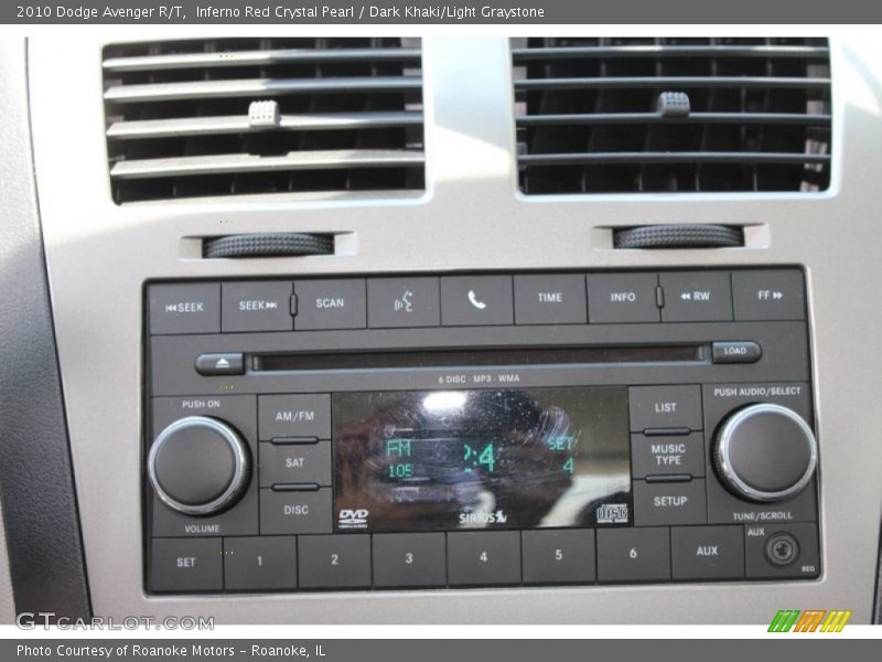Inferno Red Crystal Pearl / Dark Khaki/Light Graystone 2010 Dodge Avenger R/T