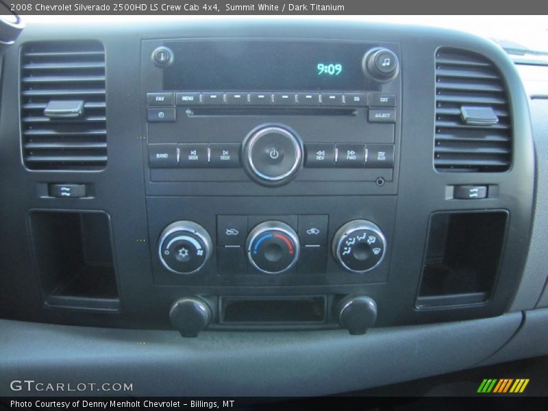 Summit White / Dark Titanium 2008 Chevrolet Silverado 2500HD LS Crew Cab 4x4