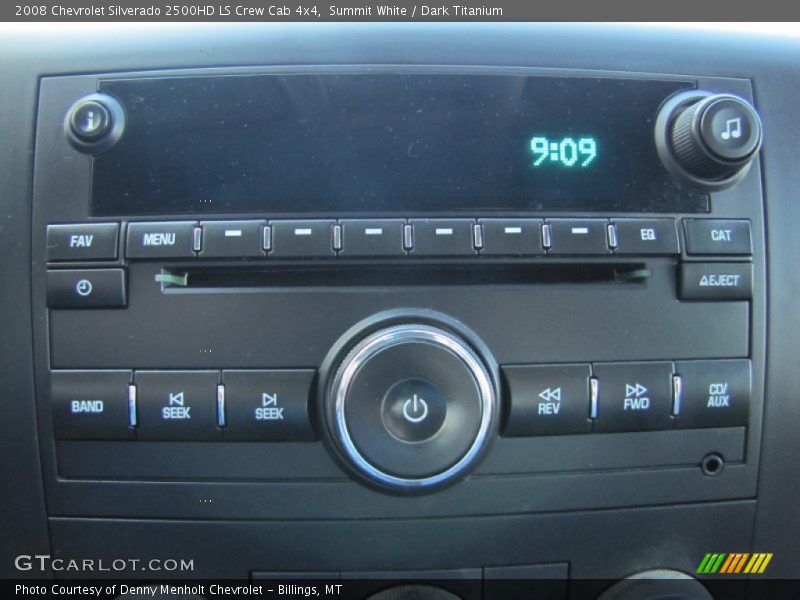 Summit White / Dark Titanium 2008 Chevrolet Silverado 2500HD LS Crew Cab 4x4