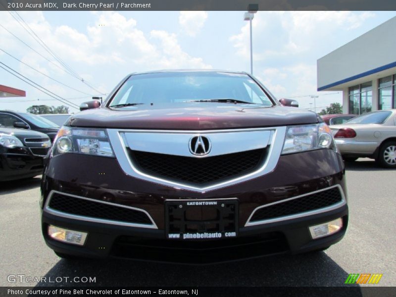 Dark Cherry Pearl / Parchment 2010 Acura MDX