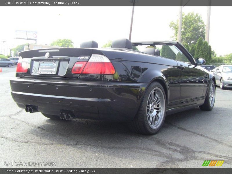  2003 M3 Convertible Jet Black