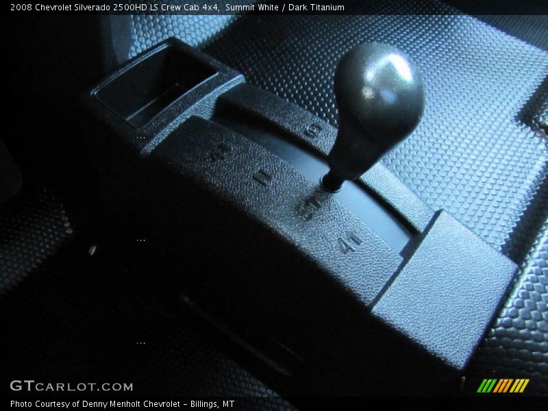 Summit White / Dark Titanium 2008 Chevrolet Silverado 2500HD LS Crew Cab 4x4