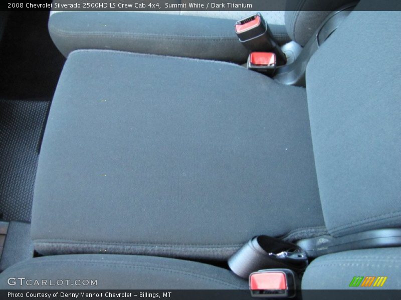 Summit White / Dark Titanium 2008 Chevrolet Silverado 2500HD LS Crew Cab 4x4