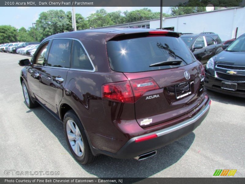 Dark Cherry Pearl / Parchment 2010 Acura MDX