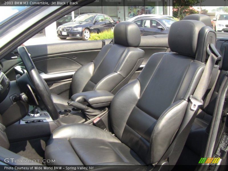  2003 M3 Convertible Black Interior