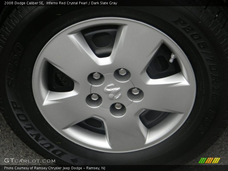 Inferno Red Crystal Pearl / Dark Slate Gray 2008 Dodge Caliber SE