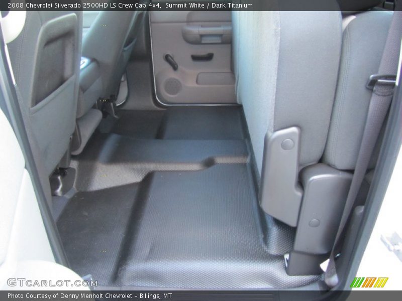 Summit White / Dark Titanium 2008 Chevrolet Silverado 2500HD LS Crew Cab 4x4