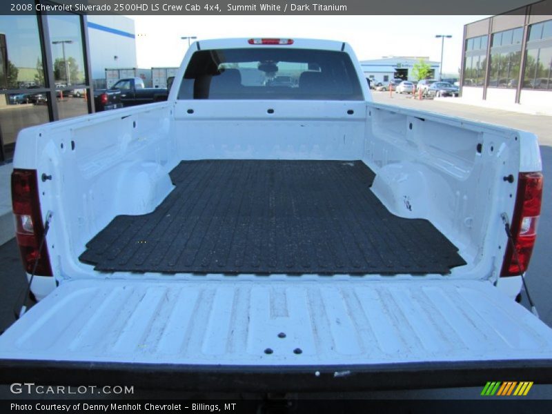 Summit White / Dark Titanium 2008 Chevrolet Silverado 2500HD LS Crew Cab 4x4