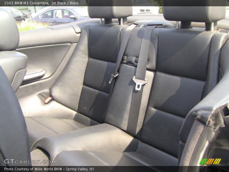  2003 M3 Convertible Black Interior