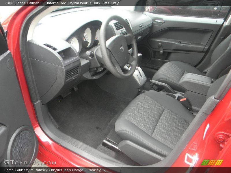 Inferno Red Crystal Pearl / Dark Slate Gray 2008 Dodge Caliber SE